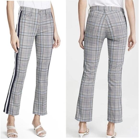 Mother Pants Womens Size 25 The Insider Ankle Houndstooth Preppy Academia Office - Picture 5 of 16